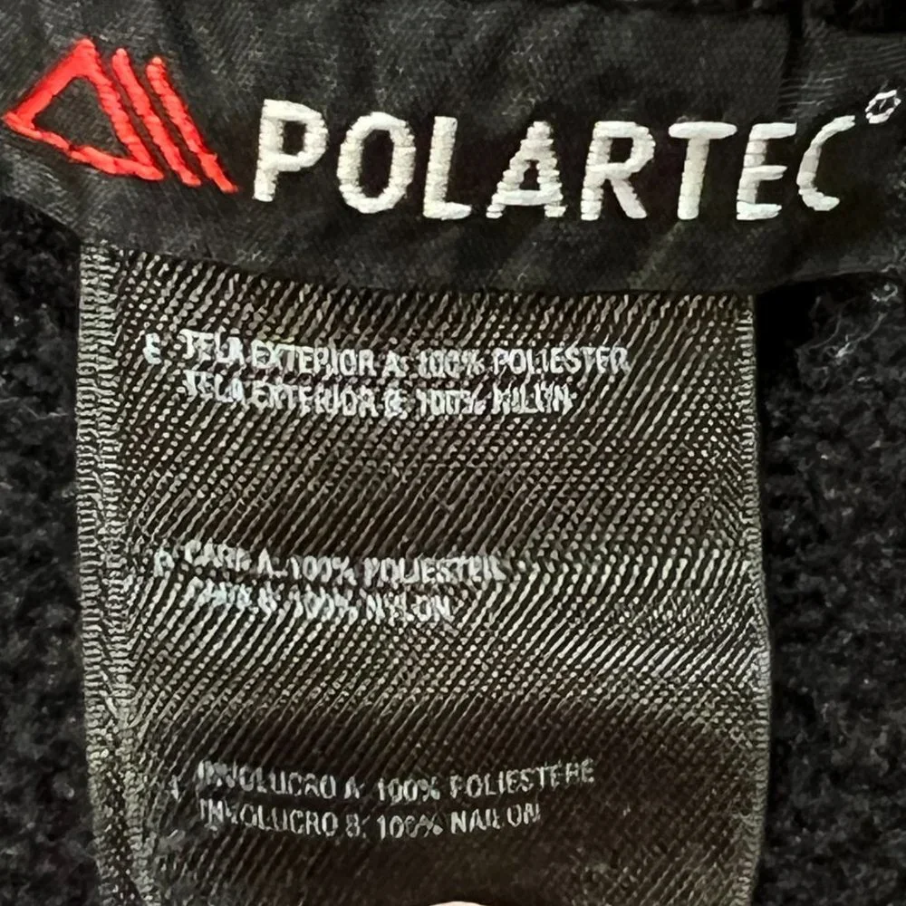 The North‎ Face Denali Jacket Womens Medium Black Full Zip Fleece Polartec